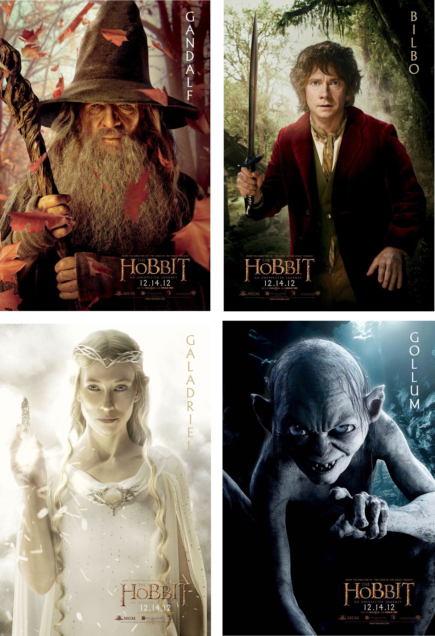 the hobbit unexpected journey characters