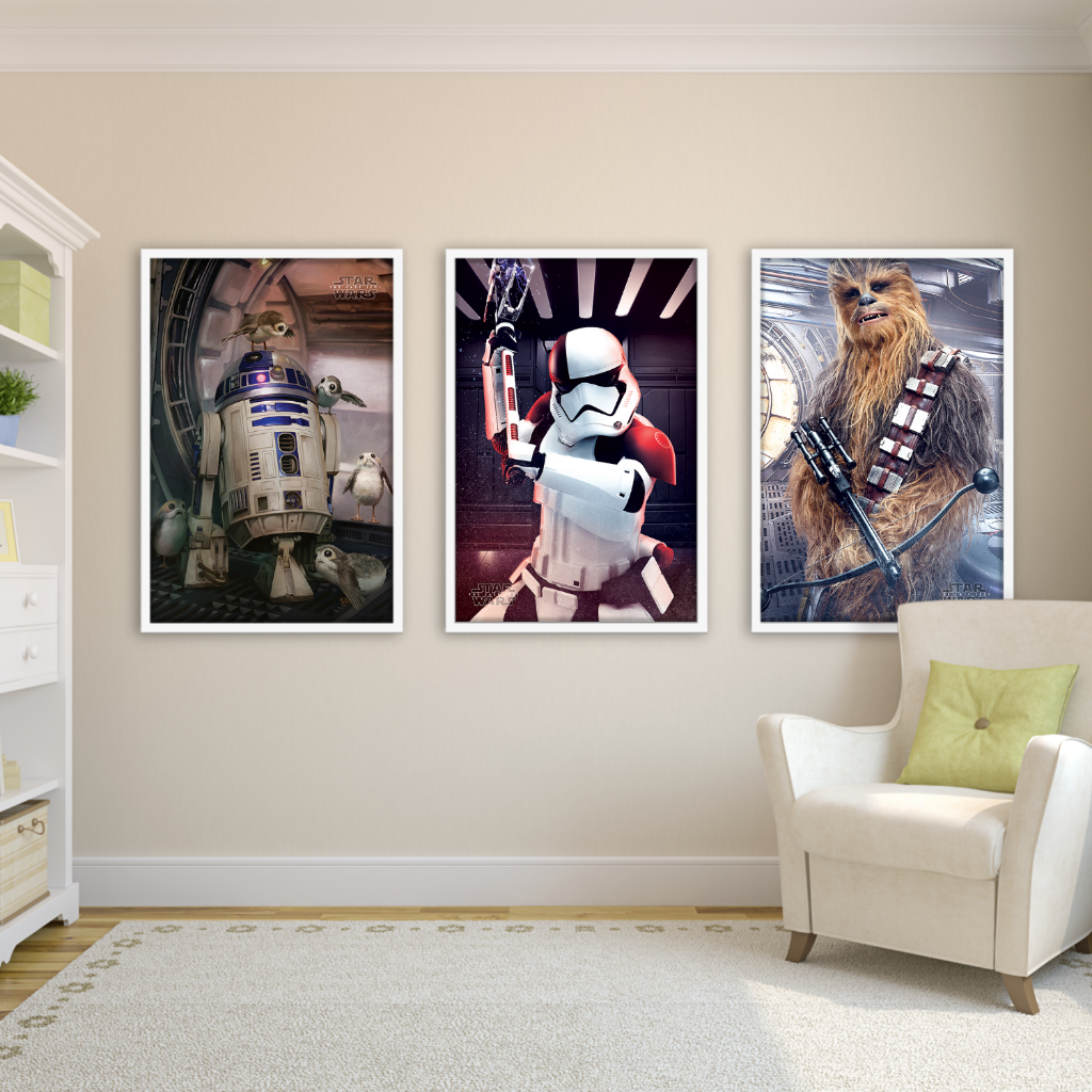 ondeugd Commissie films Star Wars Home base :: Set of 3 Star Wars 61x91.5cm Posters (D) - Poster Hub