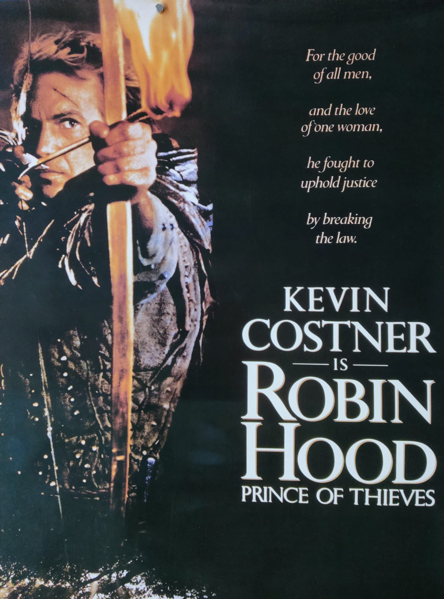 Robin Hood: Prince Of Thieves DVD – 1991, Kevin Costner, PG-13, Action Adventure