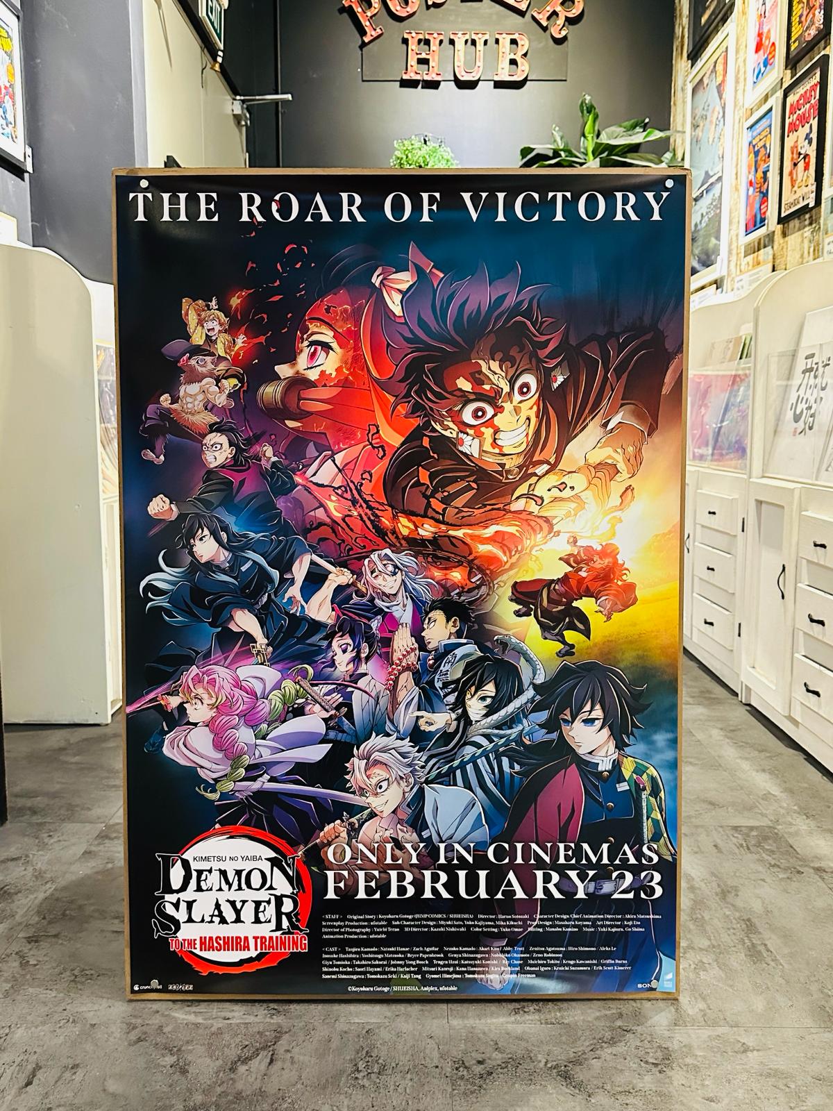 Original Posters Animation Demon Slayer Kimetsu No Yaiba To