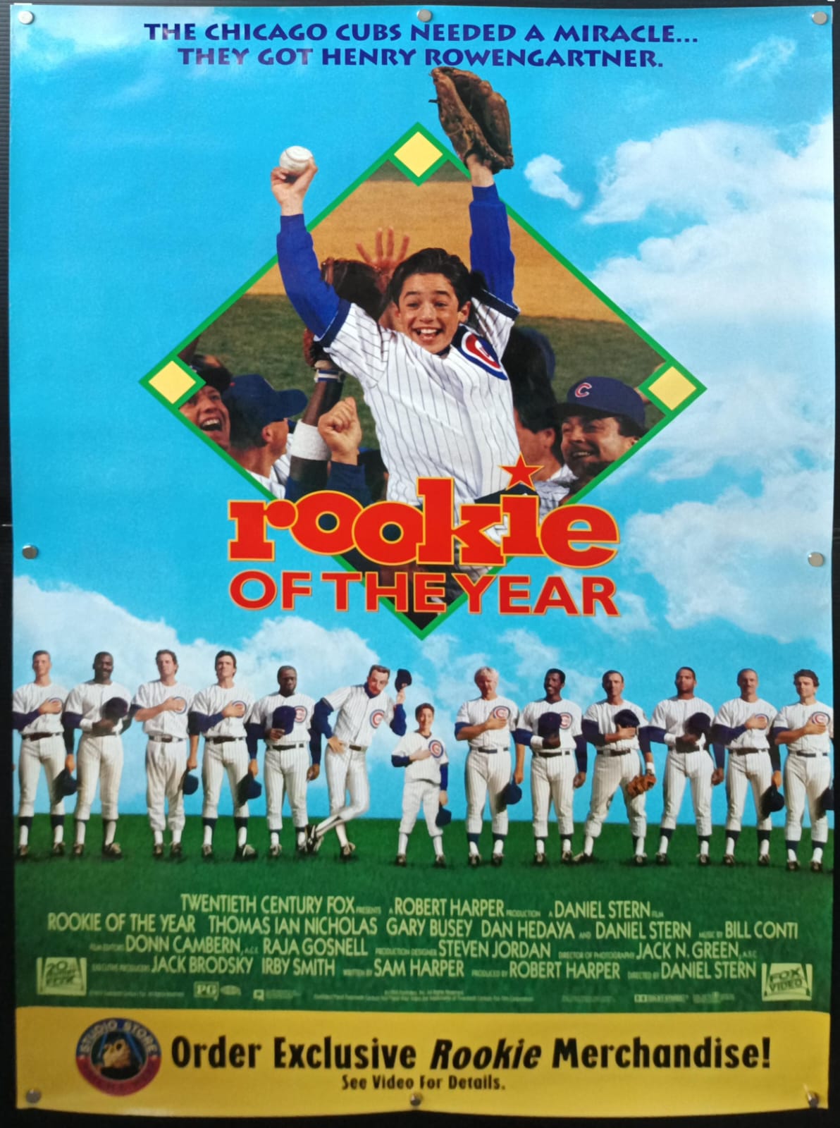 Vintage Posters 1990 To 1999 Rookie Of The Year 1993 Vintage 