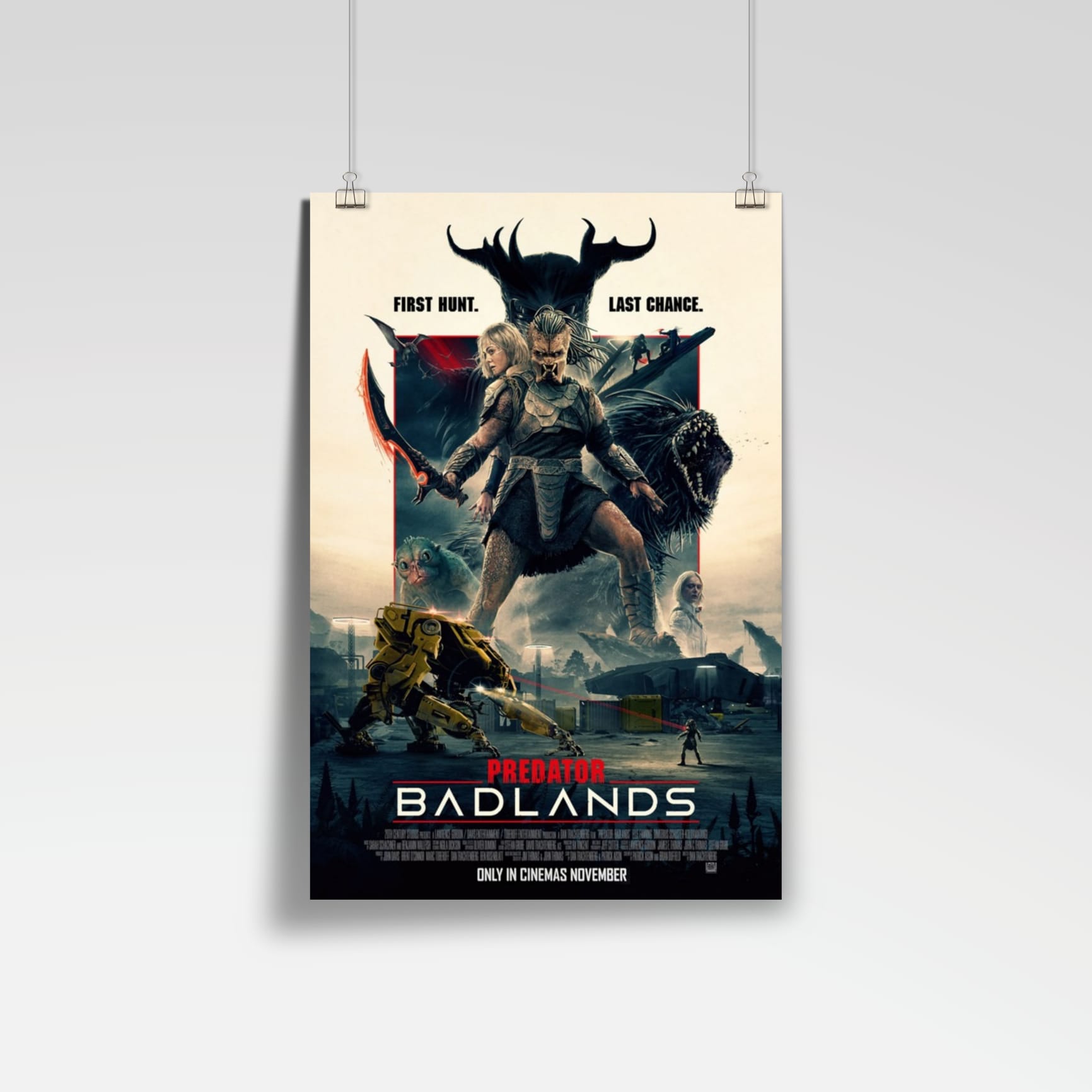 Original Posters :: Sci-Fi :: Predator: Badlands - Poster Hub