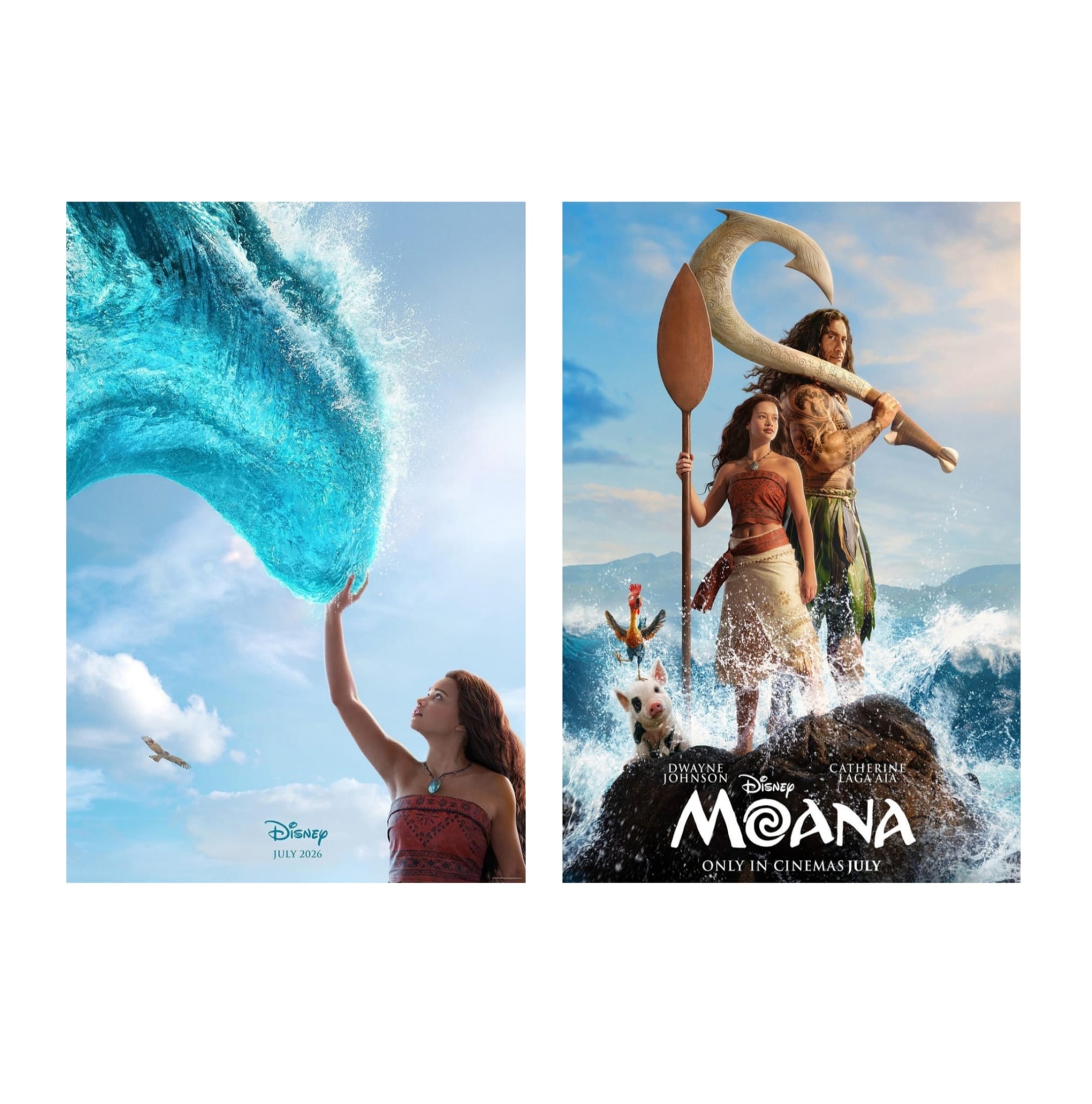 Original Posters :: Animation :: Moana (2026) Set of 2 - Poster Hub