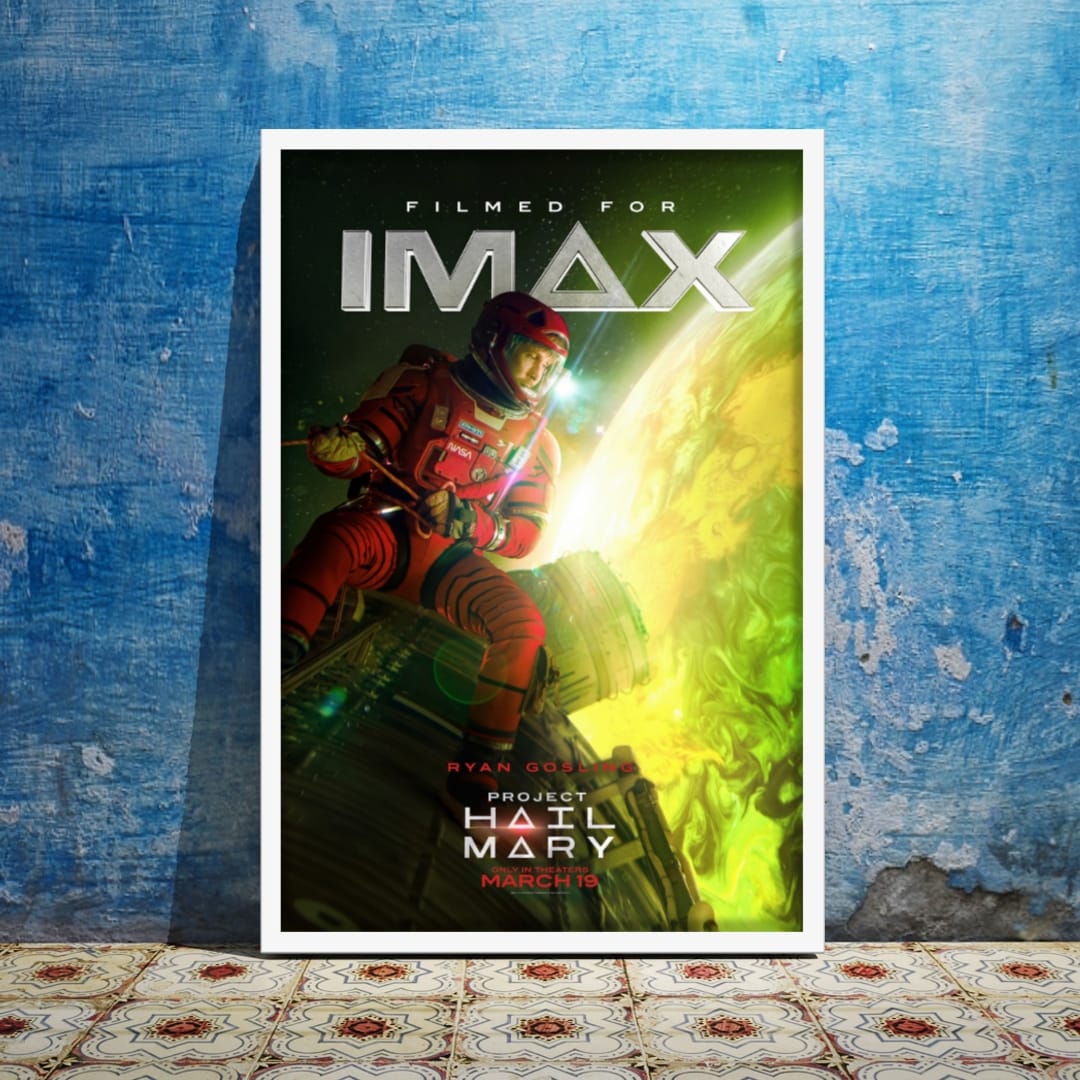 Original Posters Sci Fi Project Hail Mary Based On Pre Order 
