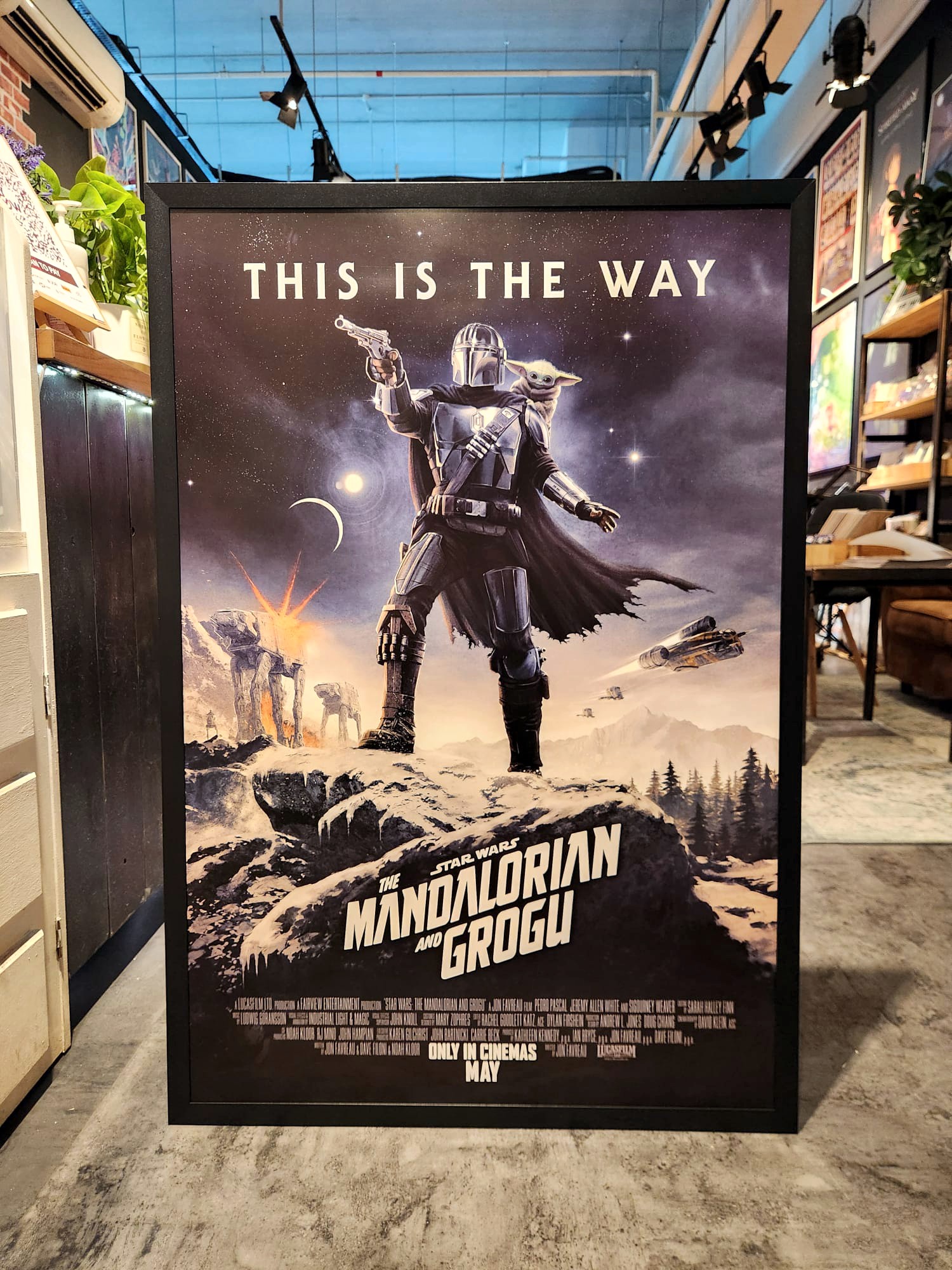 Original Posters :: Star Wars :: The Mandalorian and Grogu - Poster Hub